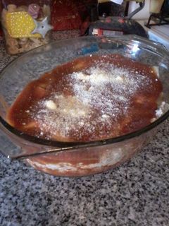 Una foto de Lasagna tradicional