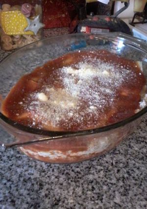Una foto de Lasagna tradicional