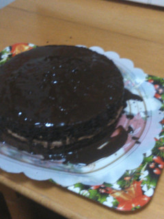 Una foto de Tarta de chocolate suave y esponjosa