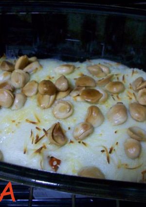 Una foto de Canelones con almendras