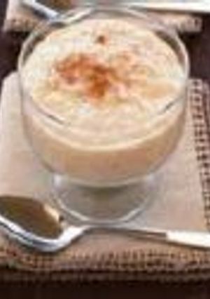 Una foto de Arroz con leche con caramelo