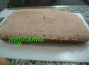 Una foto de Brownies de harina integral