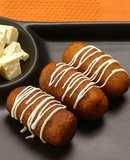 Molotes de queso philadelphia