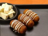 Molotes de queso philadelphia