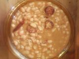 Alubias con espinacas y chorizo