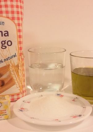 Una foto de Masa para base de pizza