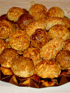 Una foto de Panellets con thermomix