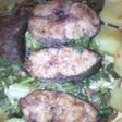 Pescado al horno con verduras