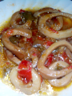 Una foto de Calamares a la riojana