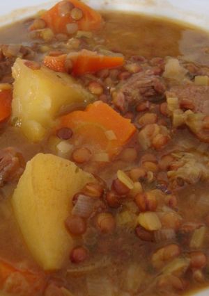 A picture of Quick Pot Lentils.