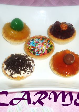 Una foto de Tartaletas para fiestas infantiles