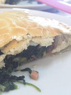 Una foto de Pastel de espinacas
