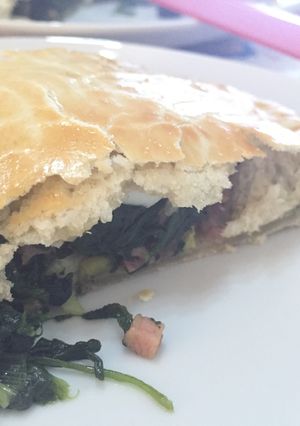Una foto de Pastel de espinacas 