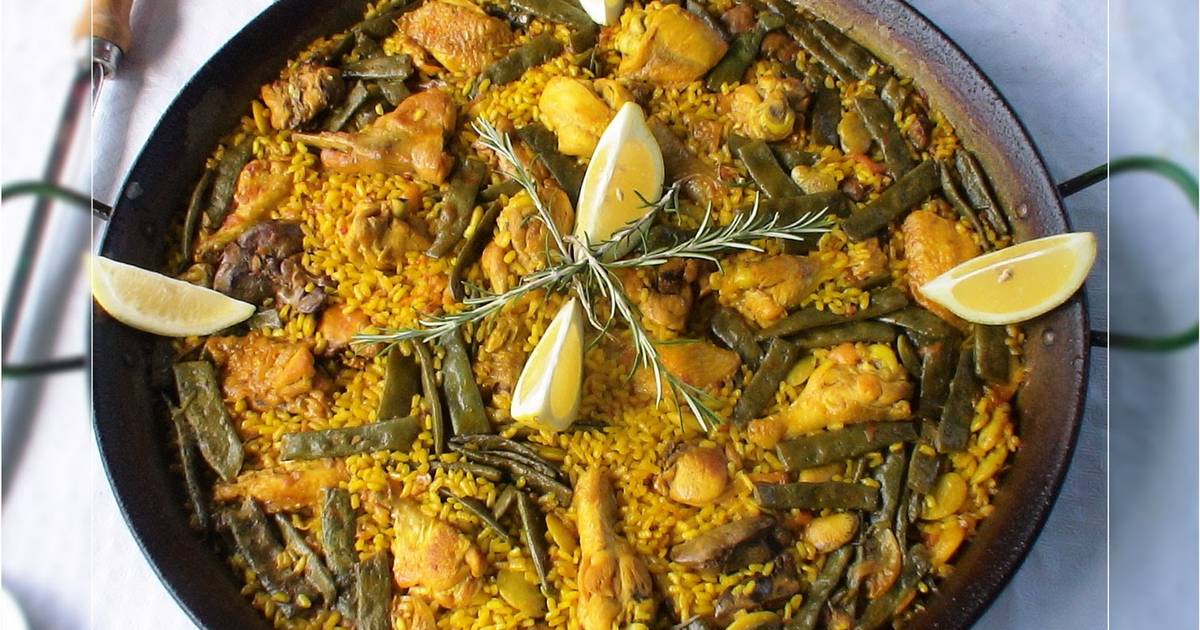 Paella Valenciana (La auténtica receta de Valencia) Receta de