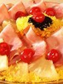Una foto de Jamón glacé para Navidad