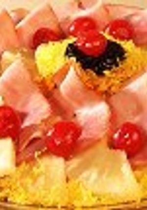 Una foto de Jamón glacé para Navidad
