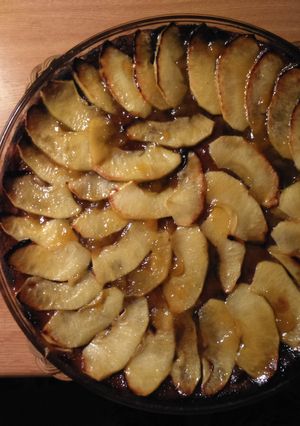 Una foto de Tarta de manzana rápida y deliciosa