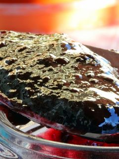 Una foto de Mermelada de moras auténtica