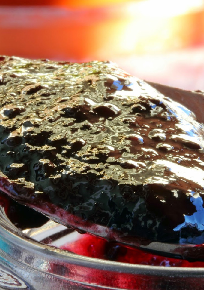 Una foto de Mermelada de moras auténtica