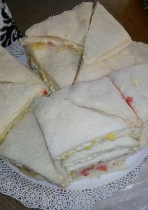 Una foto de Sandwichitos de miga