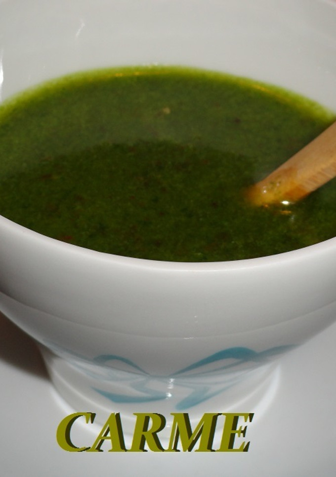 Una foto de Salsa verde muy picante