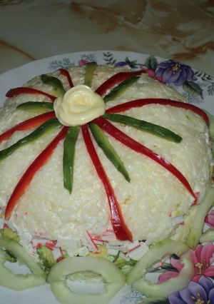 Una foto de Molde de arroz frío relleno
