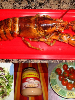 Una foto de Bogavante en salsa de cóctel