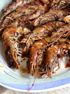 Una foto de Langostinos al horno