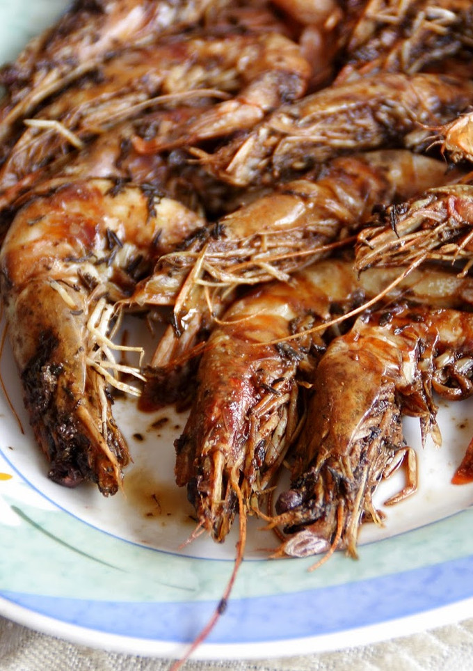 Una foto de Langostinos al horno