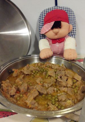 Una foto de Ternera a la jardinera en Thermomix