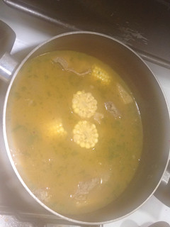 Una foto de Sancocho de costilla de res