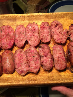 Una foto de Chorizos a la parrilla