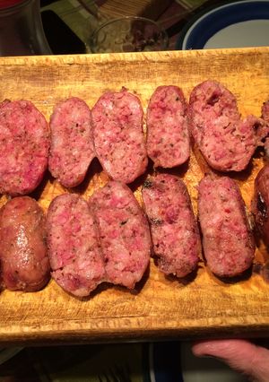 Una foto de Chorizos a la parrilla