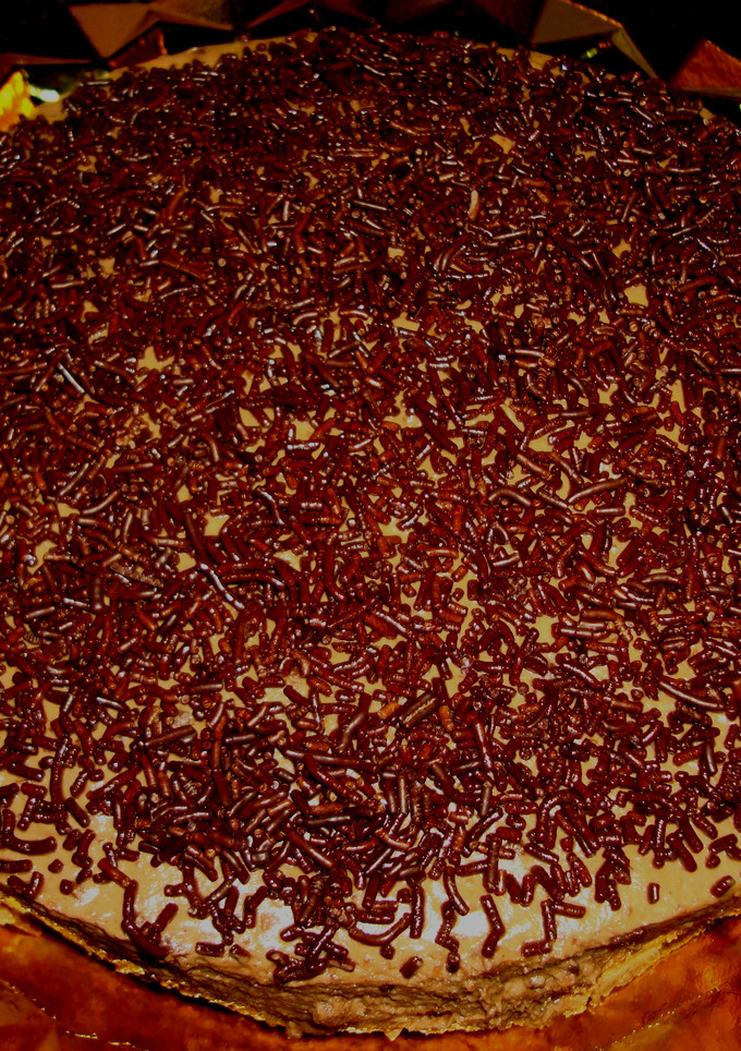 Una foto de Tarta de mousse de chocolate