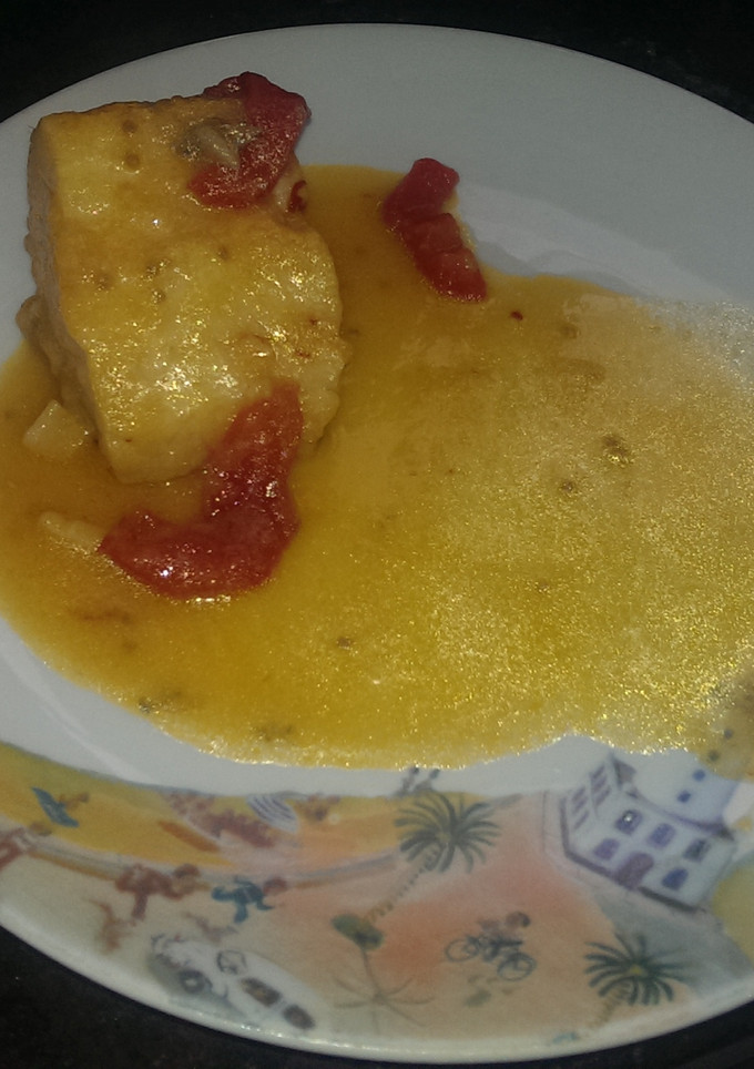 Una foto de Bacalao en salsa al estilo de mi suegra