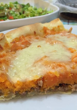Una foto de Tarta de carne y boniato