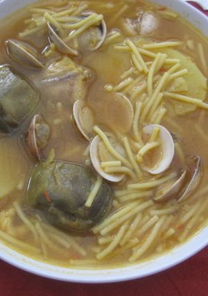 Una foto de Cazuela de fideos
