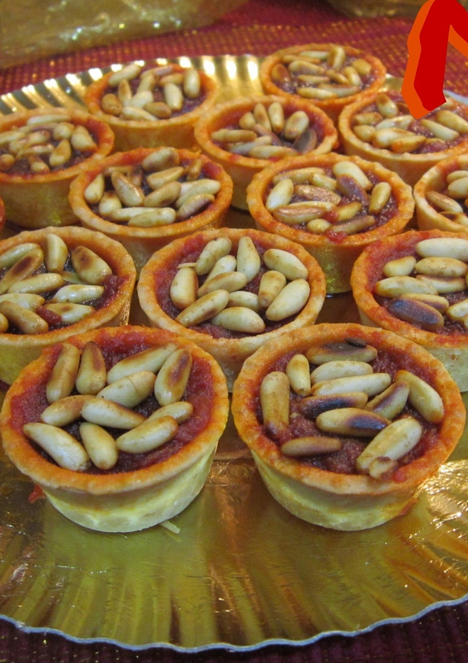 Una foto de Canapés de sobrasada y miel