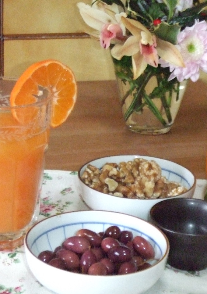 Una foto de Cóctel de mandarina