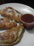 Empanadas fritas de carne molida de res