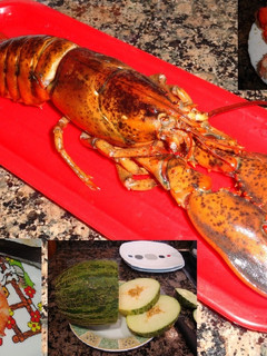 Una foto de Bogavante con melón