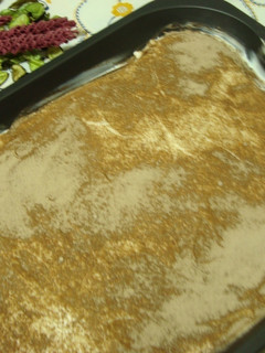 Una foto de Tiramisú con queso philadelphia