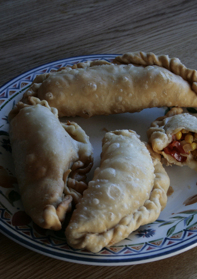 Una foto de Empanadas fritas racinguistas
