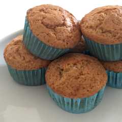 Una foto de Muffins de turrón