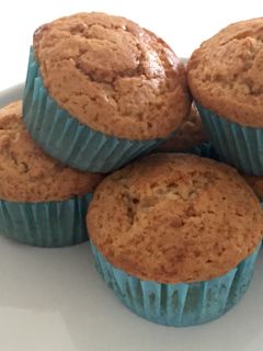 Una foto de Muffins de turrón