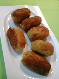 Una foto de Croquetas de cabrales con nueces