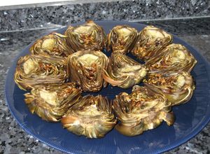 Foto principal de Alcachofas al horno