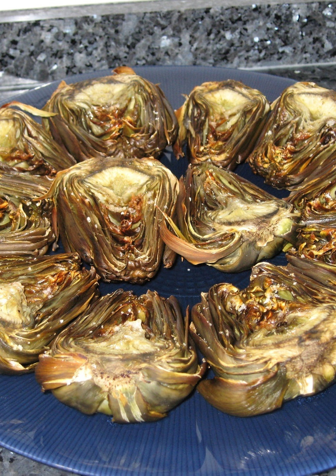 Una foto de Alcachofas al horno