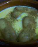 Natillas caseras con bizcochos de soletilla
