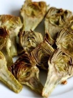 Una foto de Alcachofas asadas al horno con limón